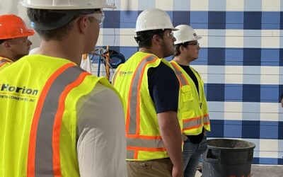 Horizon Retail Construction Interns Jobsite Visit