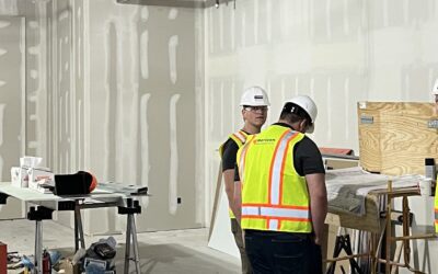 Horizon Retail Construction Interns Jobsite Visit 2024